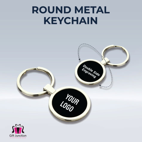 Customised Metal Key Chain – Elegant Corporate Gift